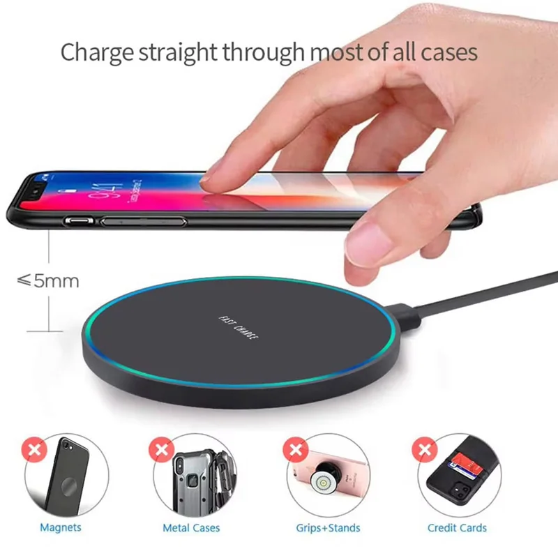 Xiaomi 200W Wireless Fast Charger Pad For iPhone 14 13 12 15 11Pro XS Max Induction Wireless Charging Station For Samsung Huawei