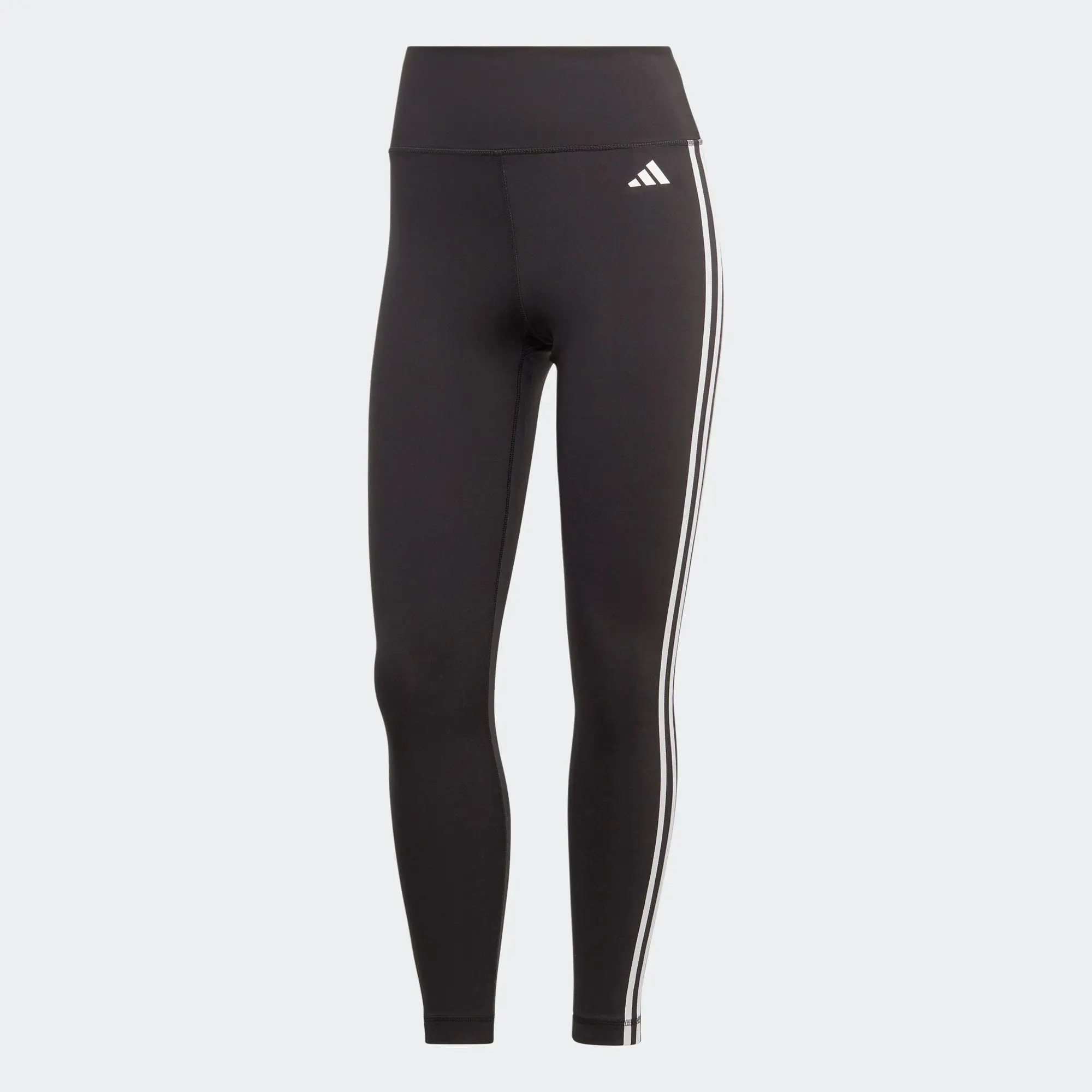 Women's Adidas Retro Striped Quick-Dry Training Leggings, Black HT5438