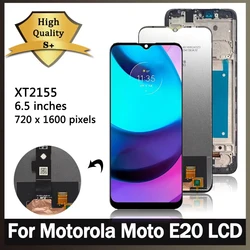 New For Motorola Moto E20 LCD Display Touch Screen Digiziter Assembly For MotorolaE20 XT2155, XT2155-1, XT2155-3, XT2155-6 LCD