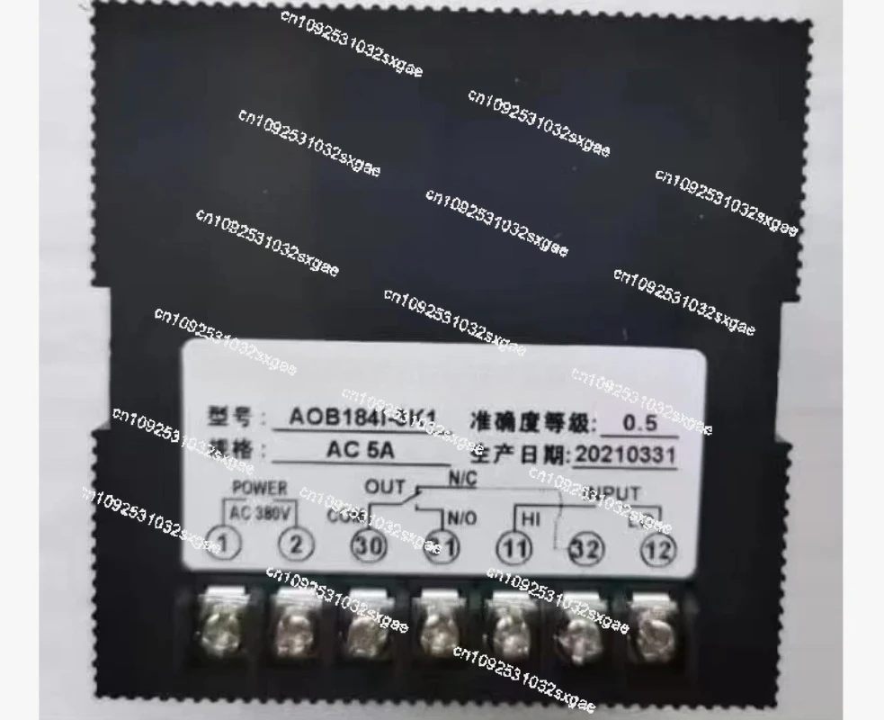 Electrical *AOB185I-8X1 48×48 DC ammeter Intelligent ammeter (measuring function)