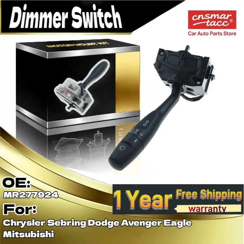 

MR277924 8892410 CBS1096T 62959437 Turn Signal Headlight Switch for Chrysler Sebring / Dodge Avenger / Eagle / Mitsubishi