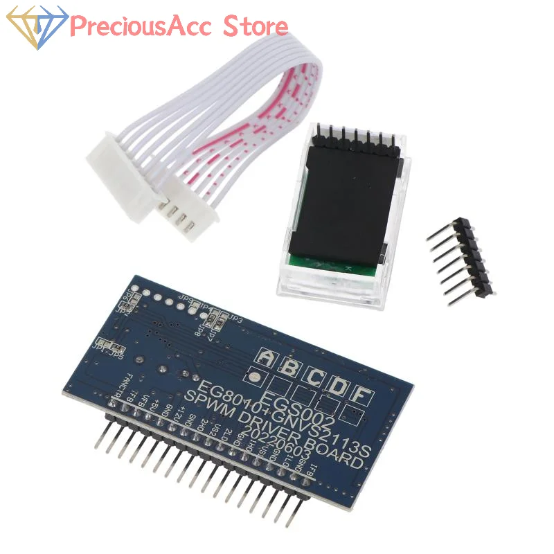 EGS002 Pure Sine Wave Inverter Driver Board EG8010 IR2110 Module with Monitor Interface for DIY Power Conversion Projects