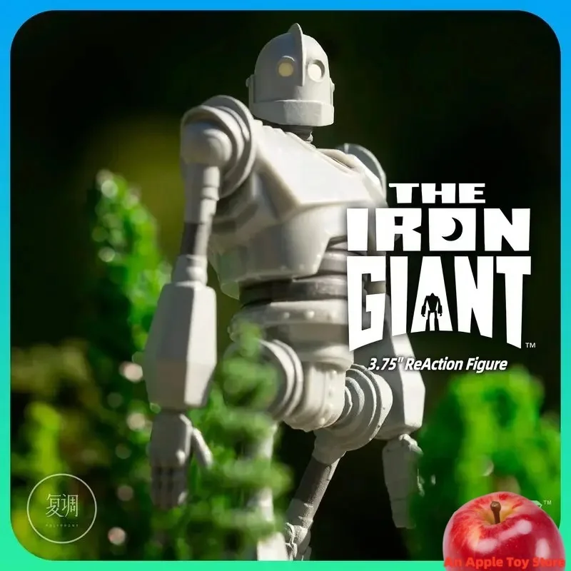 

In Stock Super7 The Iron Giant Battle Form ReAction Figure Toy Variants Movie Model Toy Collection Gifts Doll Birthday