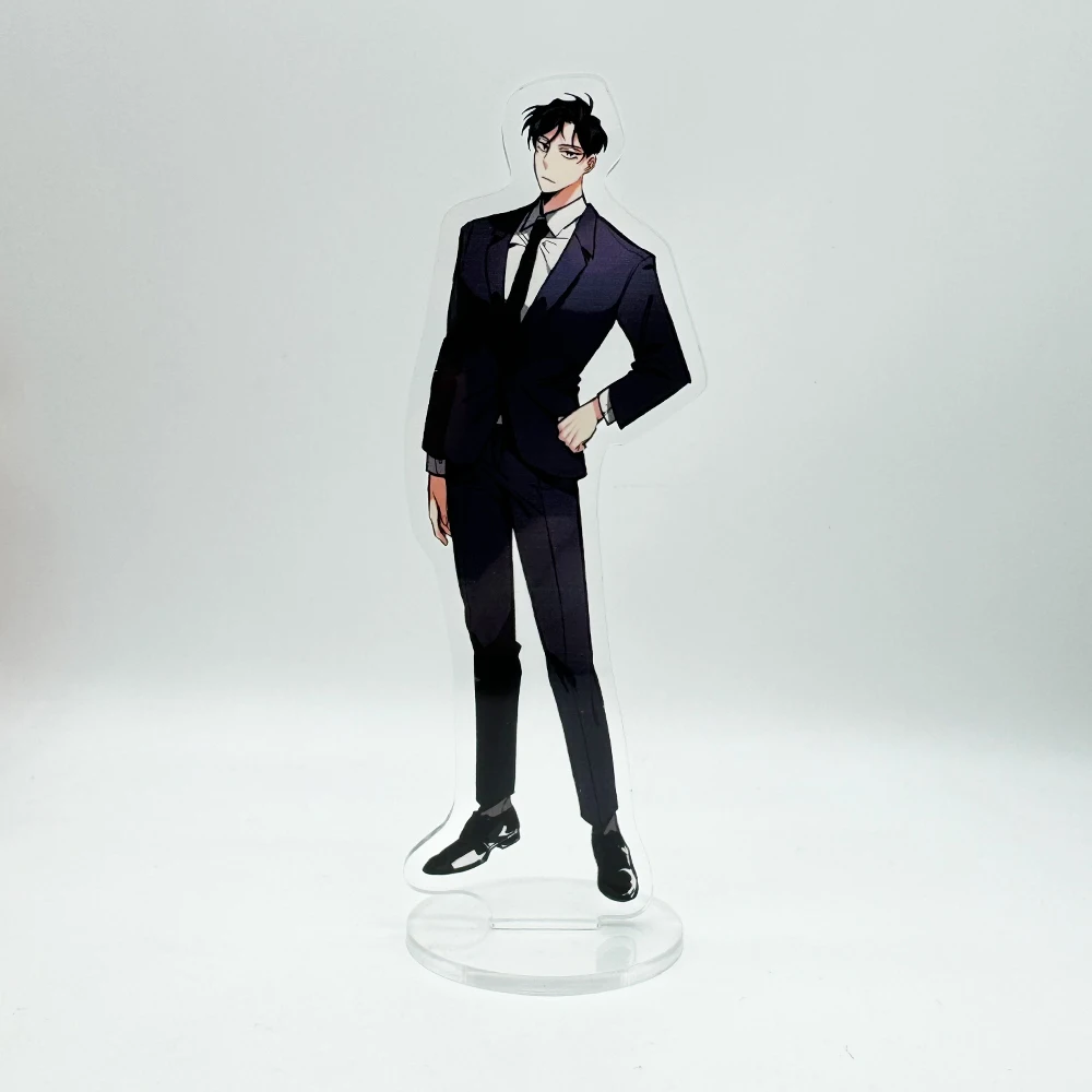 Anime Manwha Acrylic Stand Rose and Champagne Leewoon Figure Display Korean BL Manga Goods Collection Desk Decoration Gift