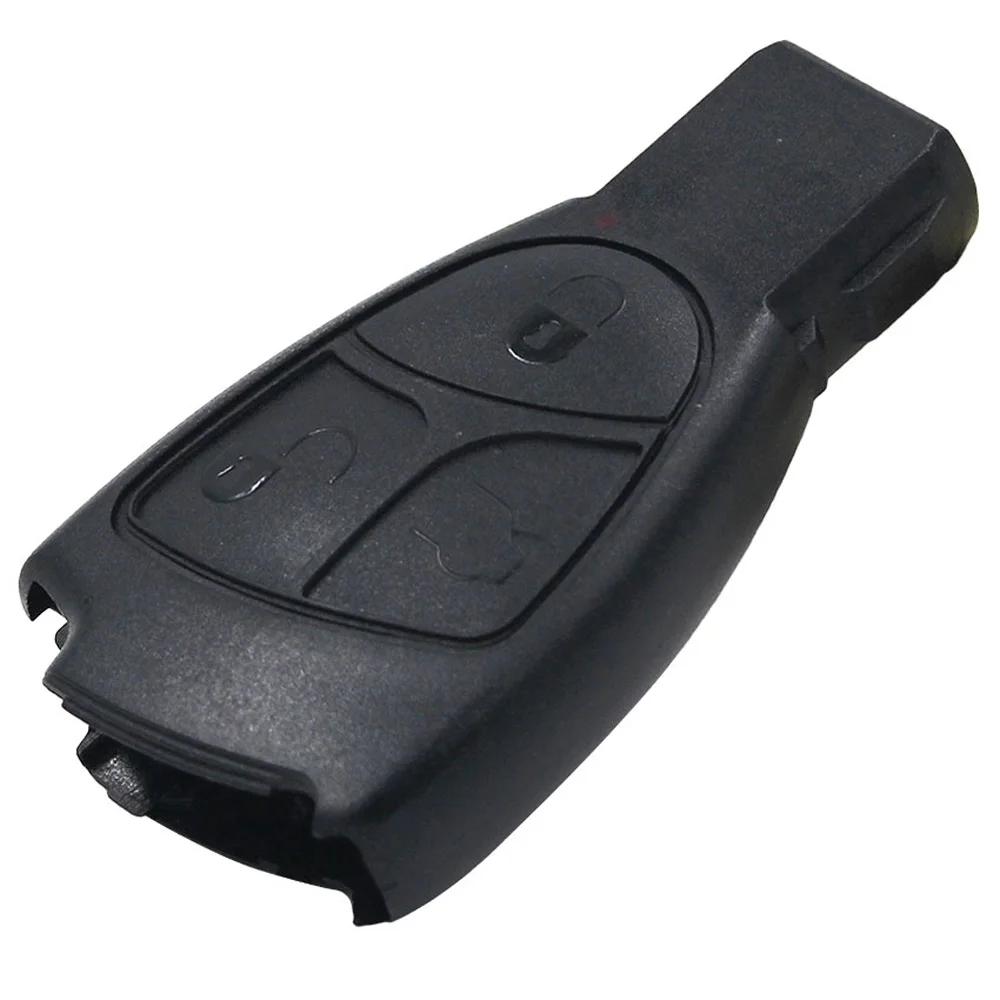 Ecusells 3/4 Button IR Remote Car Key Shell Fob Case for Mercedes A B C CL CLK E G GL M R S SL SLK Class