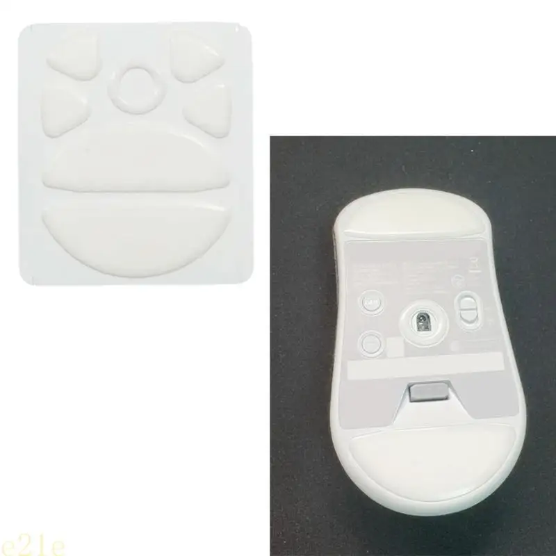 

E21E Mouse Feet Skates Replacement Glides Feet Pad Mouse Sticker For ROG Harpe mini Mouse White