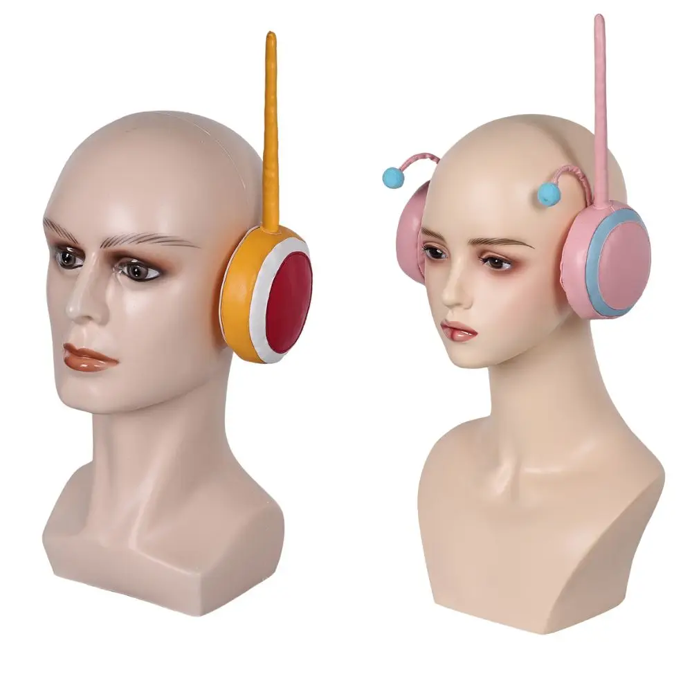 Luffy Nami Egghead Cosplay orejeras auriculares Prop para adultos hombres mujeres disfraz accesorios Halloween carnaval Accesorios