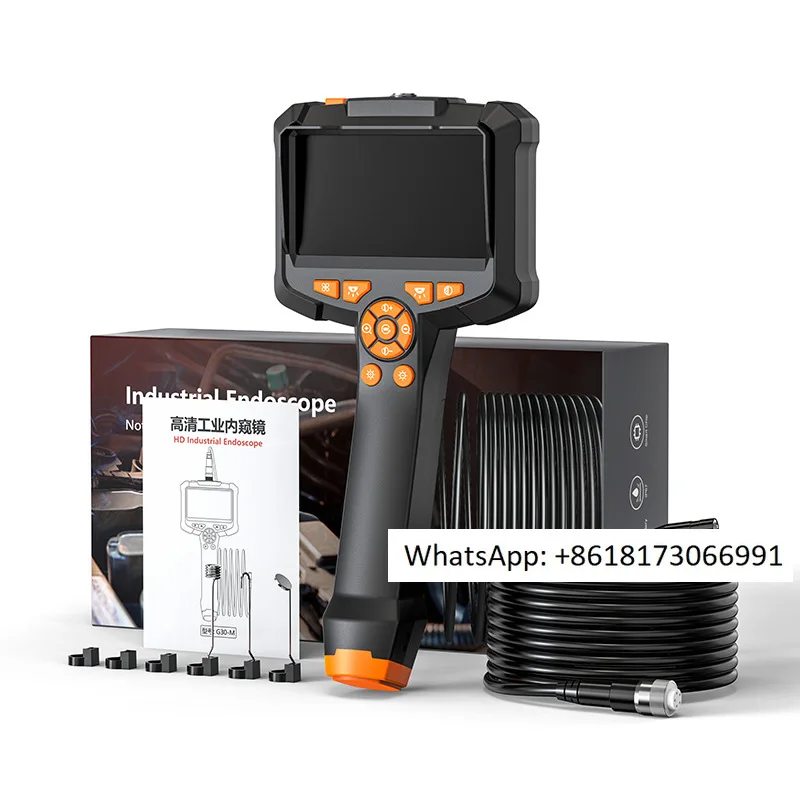 

High definition camera, industrial grade endoscope, 4.3-inch display screen, pipeline, automotive maintenance and inspection