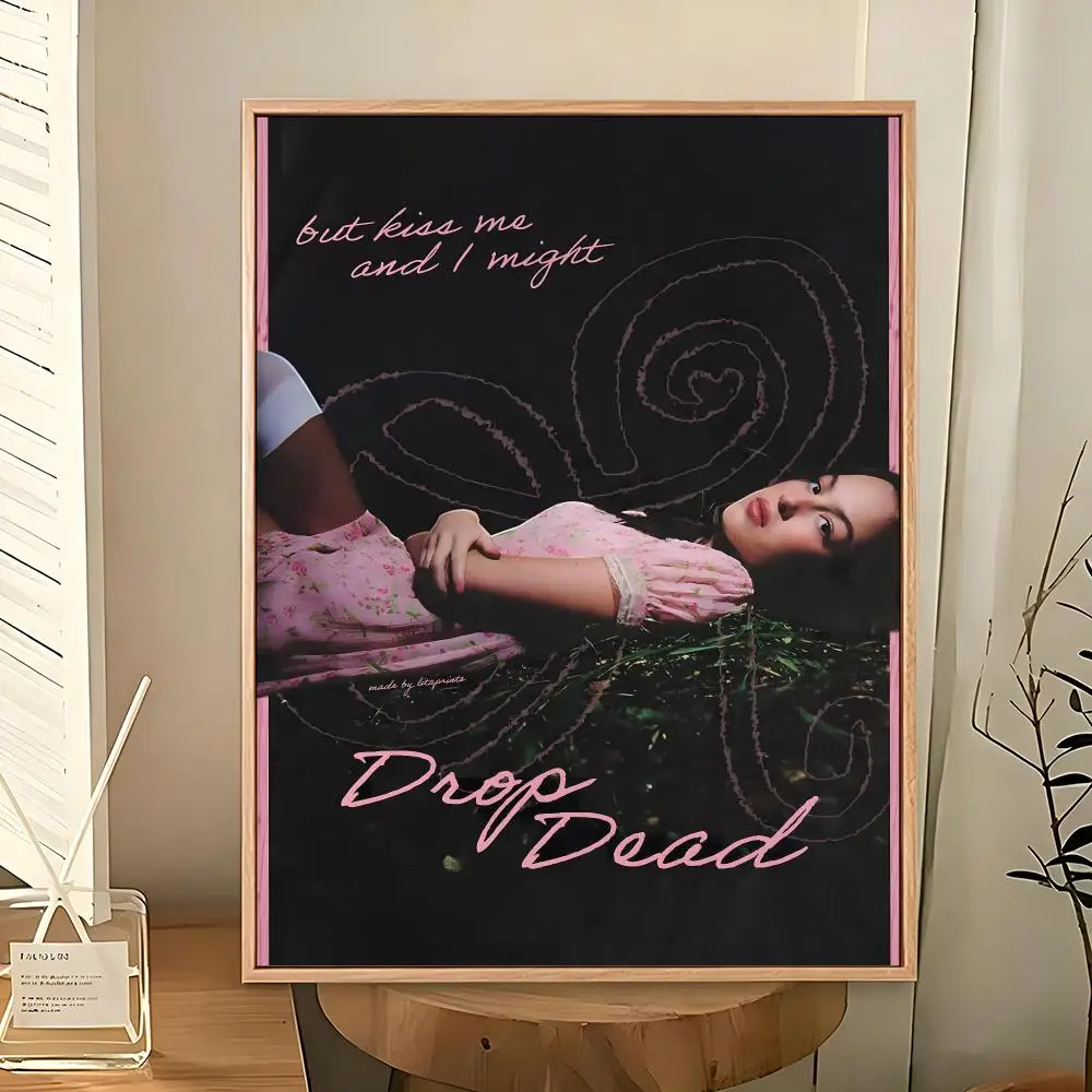 Musik Olivia Rodrigo Pop-Sängerin Poster PP Dekoratives Poster Wasserfester Druck Apartment Studentenwohnheim Büro Café Geschenk – Detail 17