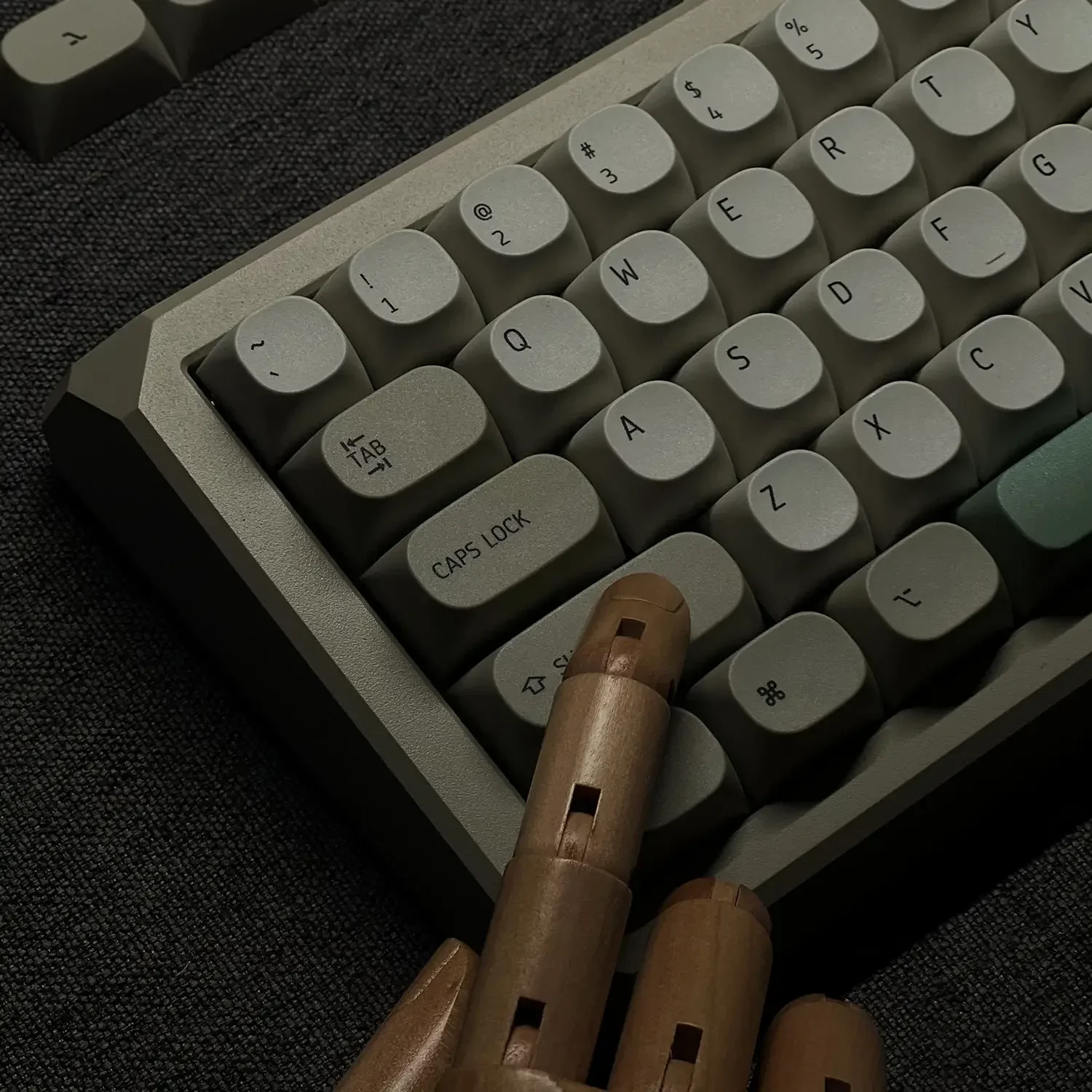 Round keycap MA highly minimalist retro style 131 keys for cross axis mechanical keyboard