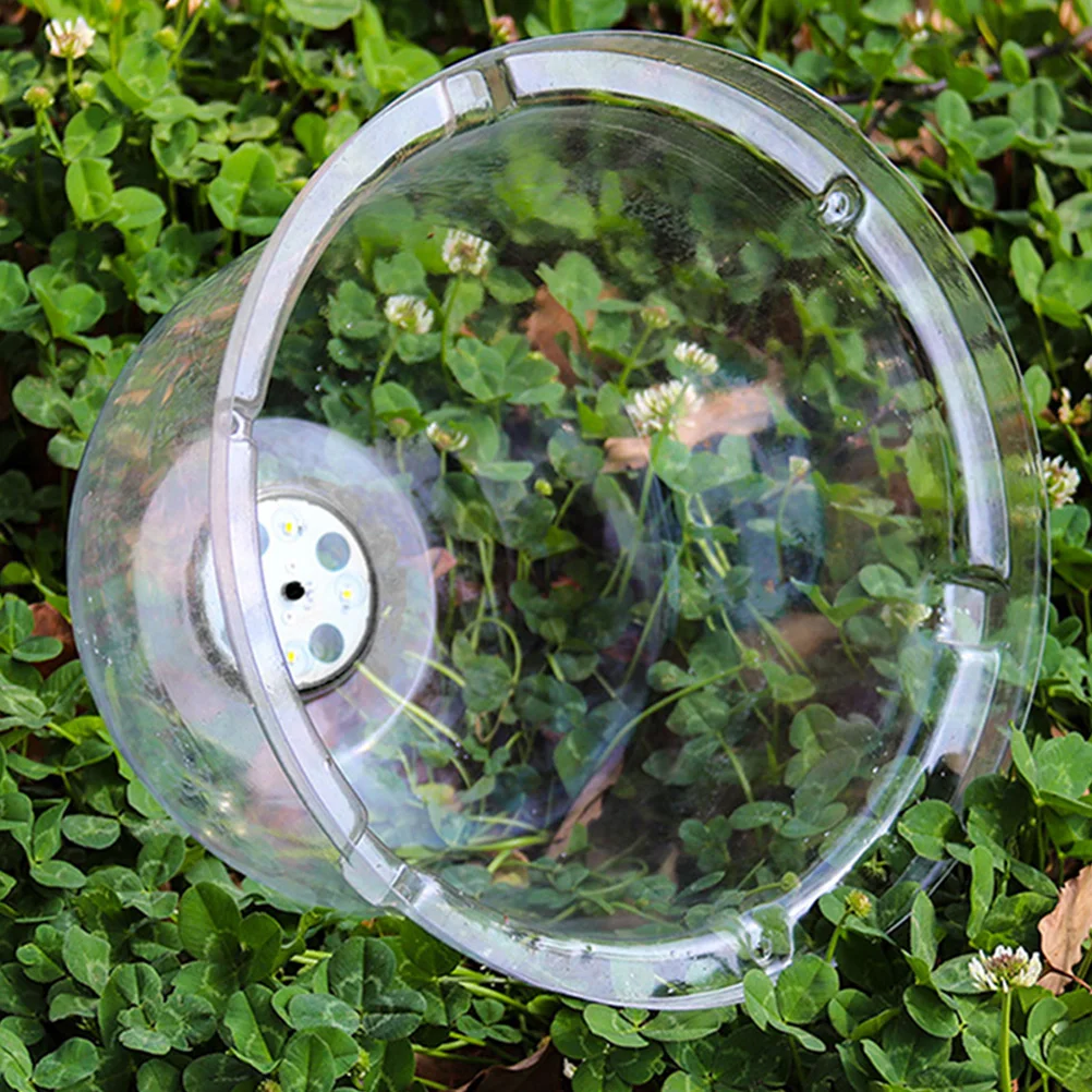 

6Pcs Garden Cloche Plant Protector Anti-Frost Clear Dome Humidity Control Durable Plastic Nursery Hood Plastic Cloche