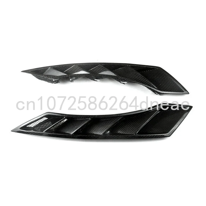 Imagem -03 - Real Carbon Fender Fent Plate Corpo para Nissan Frente Fender Air Duto de Entrada Componente R35 Gtr 350z 370z Z33 Z34