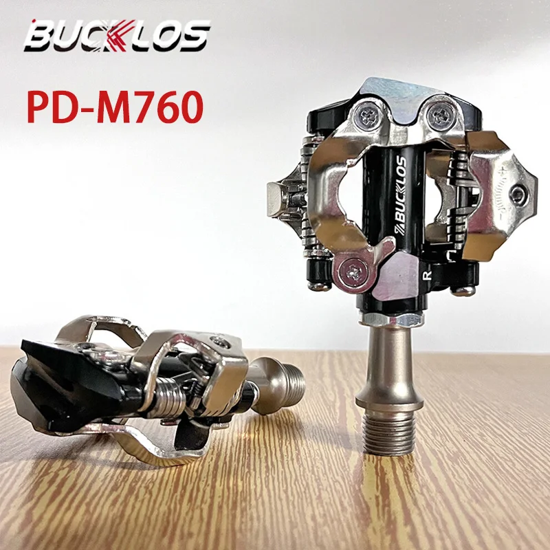

BUCKLOS M8020 M9100 MTB Pedals Road Bike Pedal Compatible Cycling Bike Self-Locking Pedal with Cleat Bicycle Accessories