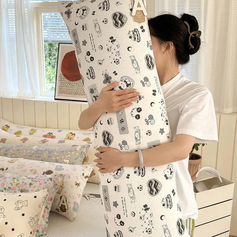 Side Sleeping Leg Clamp Extended Pillow Body Pillow Removable and Washable Waist Cushion, Single Sleeping Hug Pillow