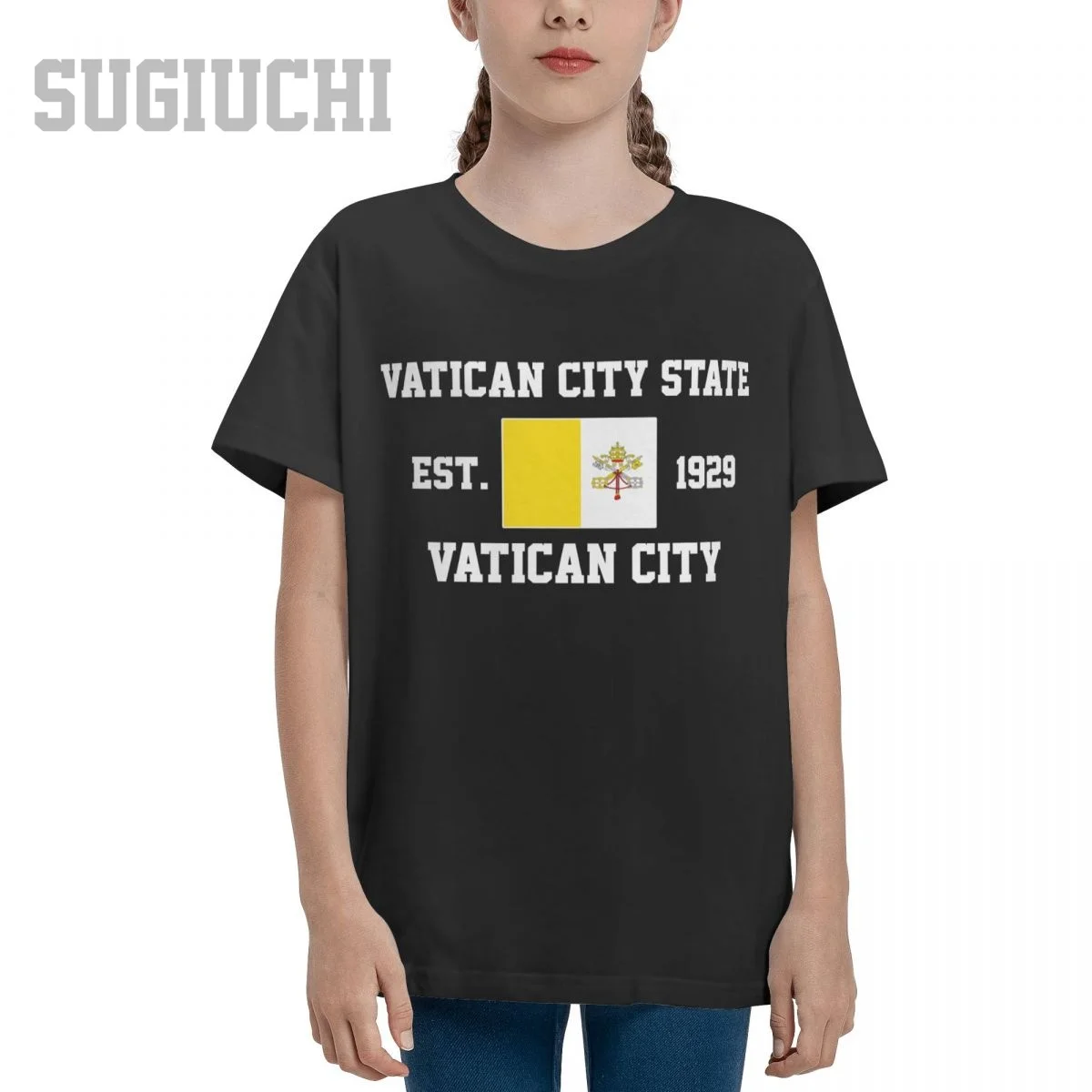 Футболка детская с круглым вырезом, 100% хлопок, унисекс