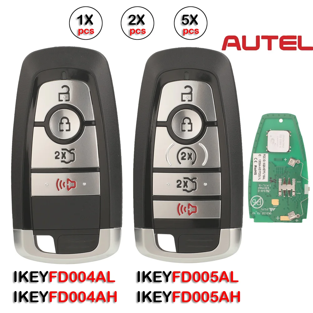 jingyuqin for ford Autel IKEYFD004AH FD004AH IKEYFD004AL FD004AL IKEYFD005AH FD005AH IKEYFD005AL FD005AL Smart Remote Key