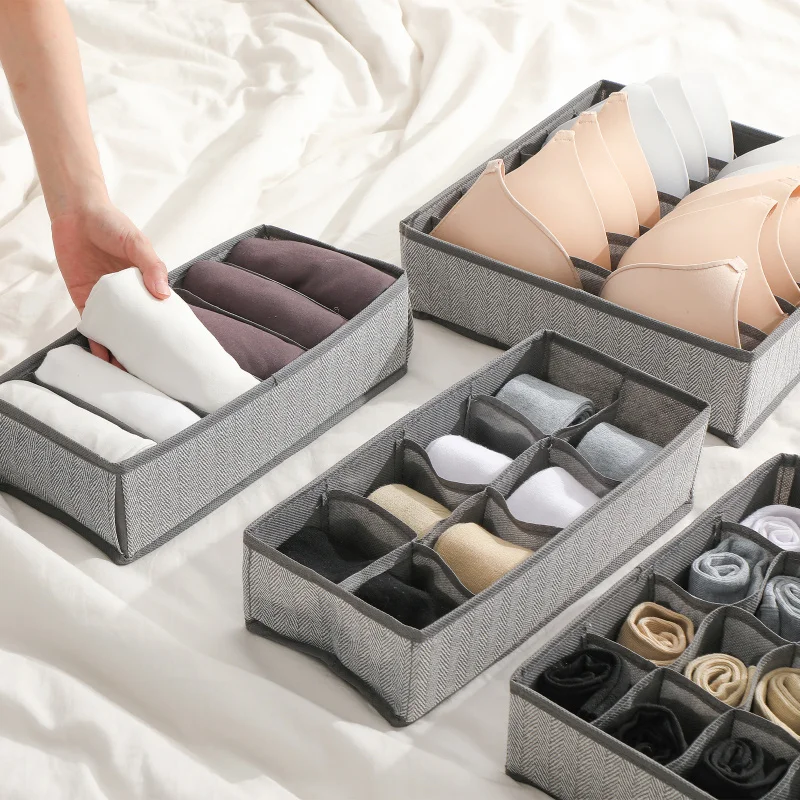 Foldable Non-Woven Underwear Storage Box