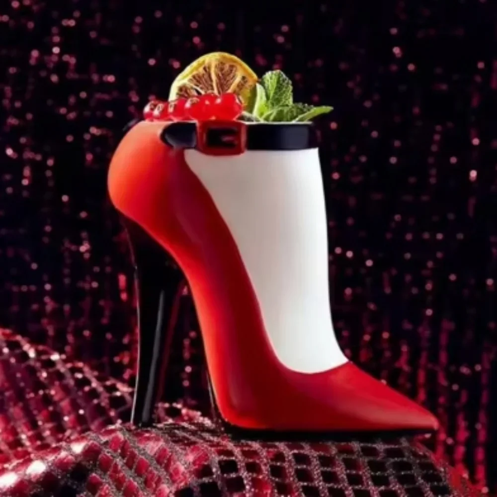 High Heels Creative Mugs Cocktail Ceramic Cup Party Cute Exotic Cocktail Glasses