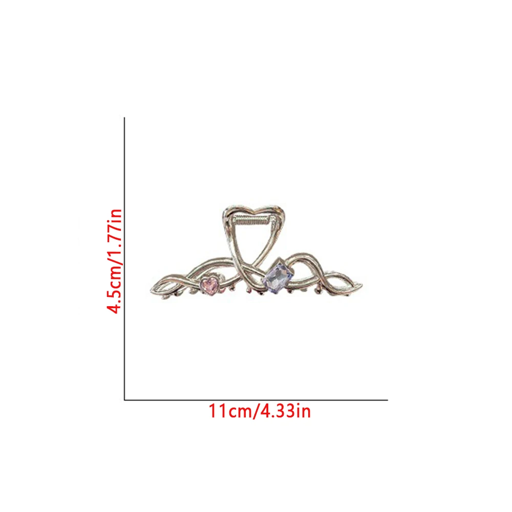 مشبك شعر نسائي معدني عصري، نمط جديد رائع، مشبك شعر ثابت، تصميم عصري، مشبك سمك القرش