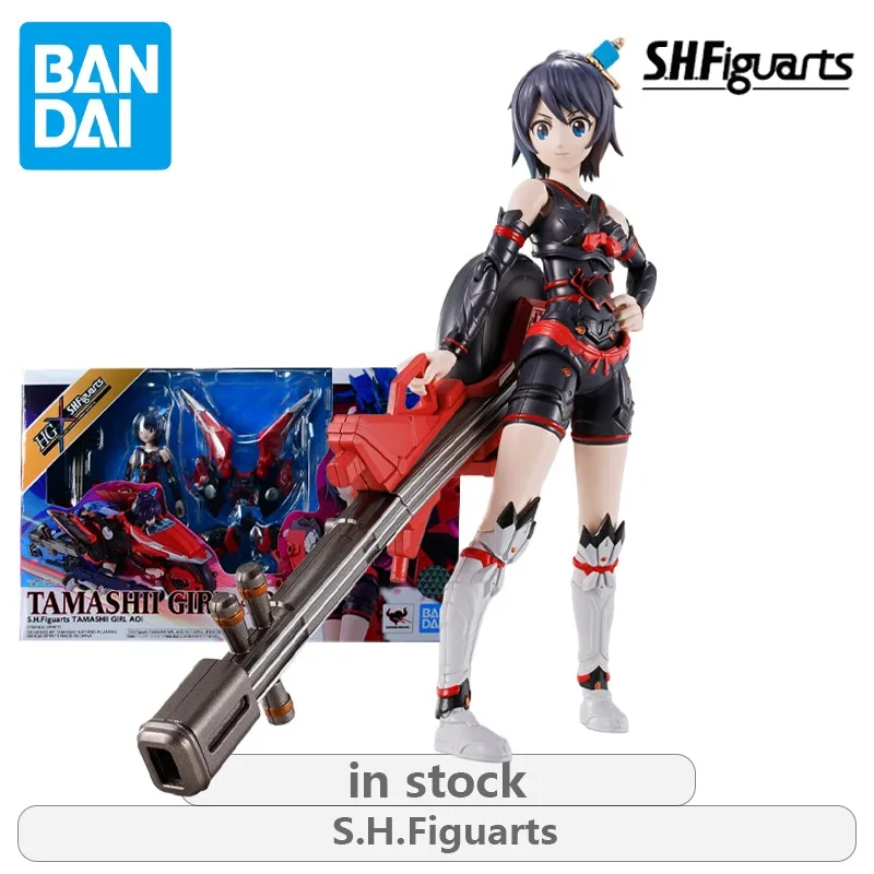 BANDAI ของแท้ S.H. Figuarts Series Soul Girl Cang สําเร็จรูปเคลื่อนย้ายได้รุ่น,ของสะสม,ของเล่นประณีต