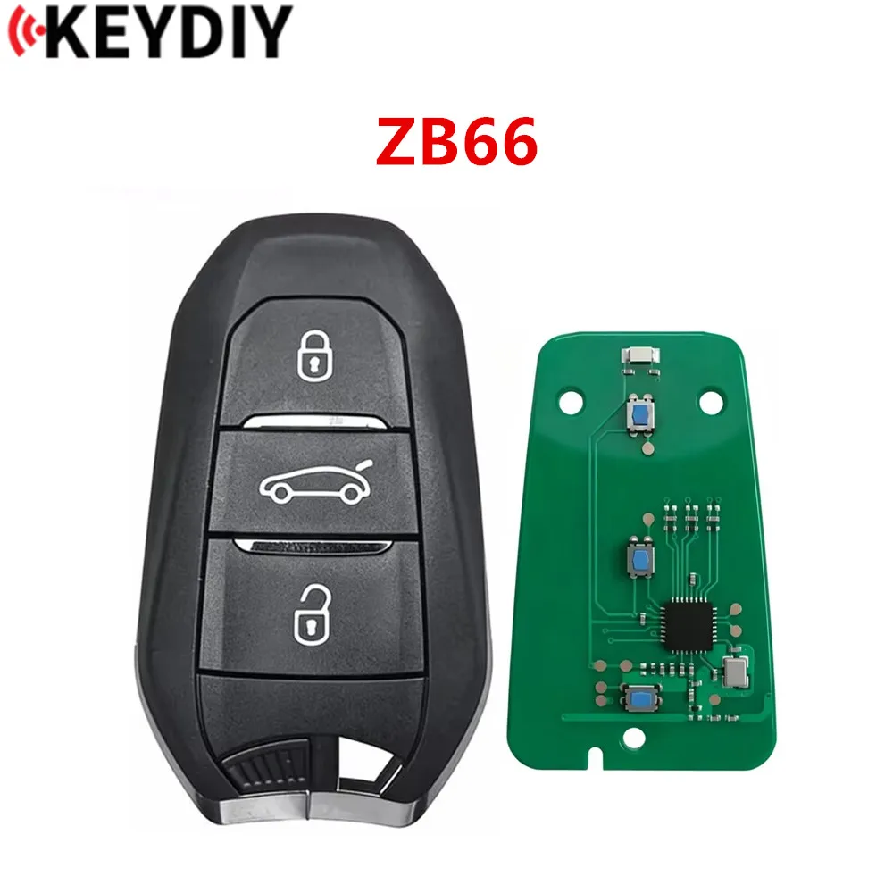 1/3/5PCS KEYDIY KD ZB66 ZB66-3 Smart Key for KD-X2 KD-MAX KD-X4 Programmer ZB Series Remotes