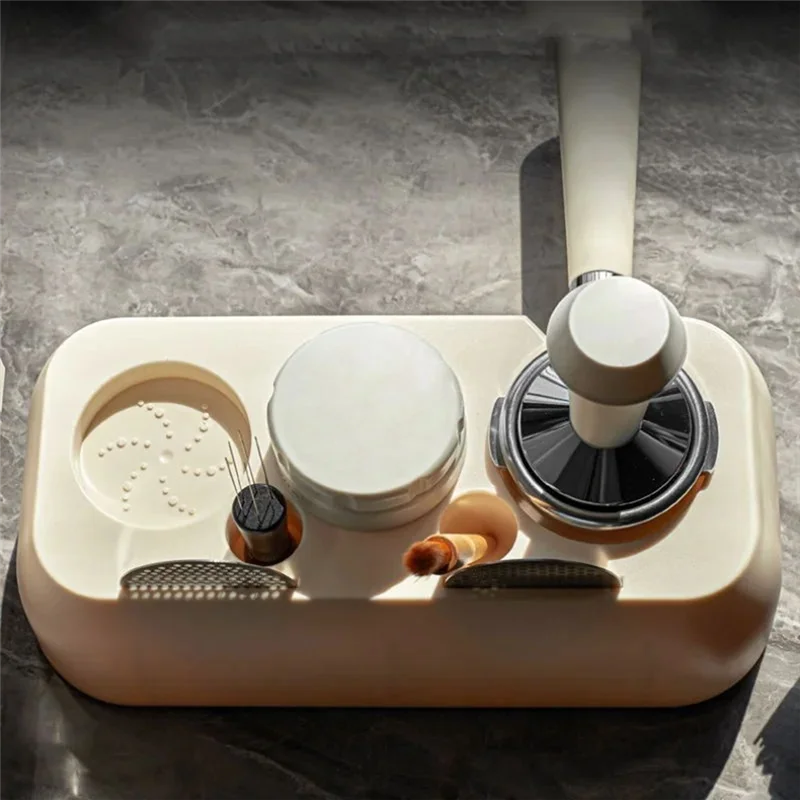 A85I-51-58Mm Coffee Tamper Station Stand Universal Coffee Portafilter Storage Rack Coffee Dispenser Holder Base Coffee