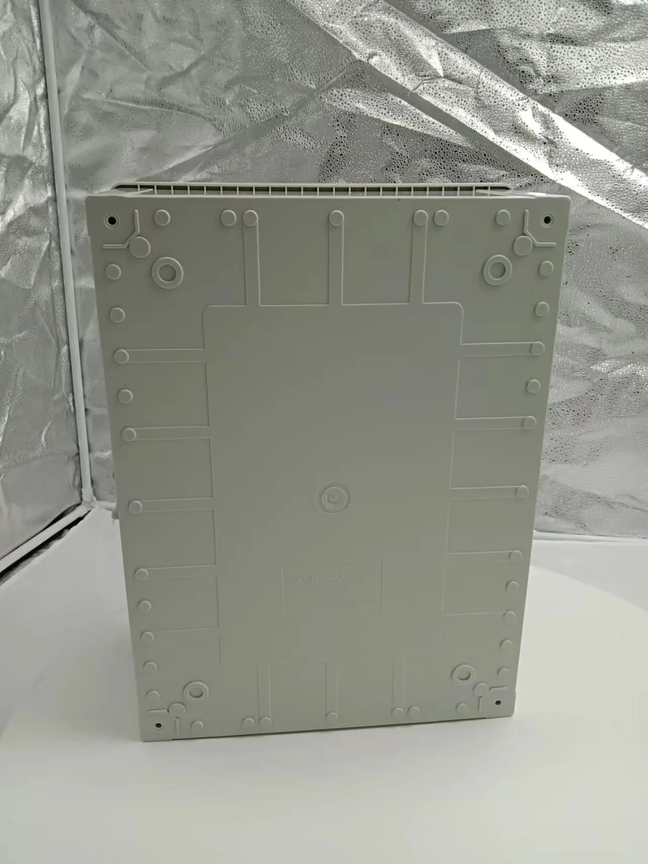 Imagem -05 - Caixa de Junção de Plástico Impermeável tipo de Dobradiça Caixas de Cerco Elétrico Controle de Poli-carbonato Caixa Elétrica Abs Ahseries