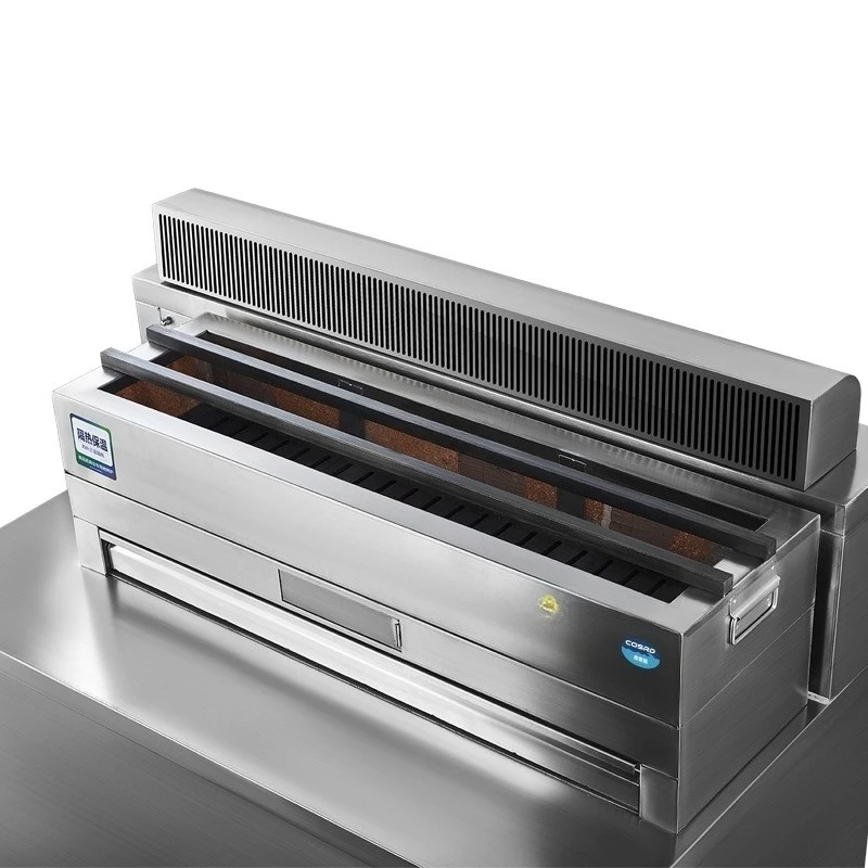 

Smokeless clean barbecue truck, commercial Japanese barbecue grill