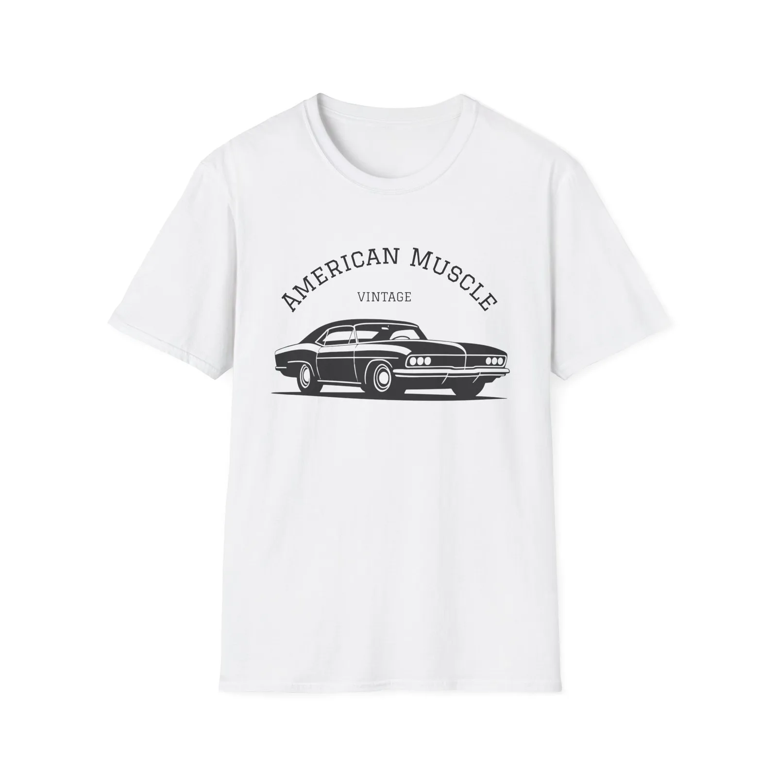 American Muscle Vintage Car T-Shirt | Classic Hot Rod Tee