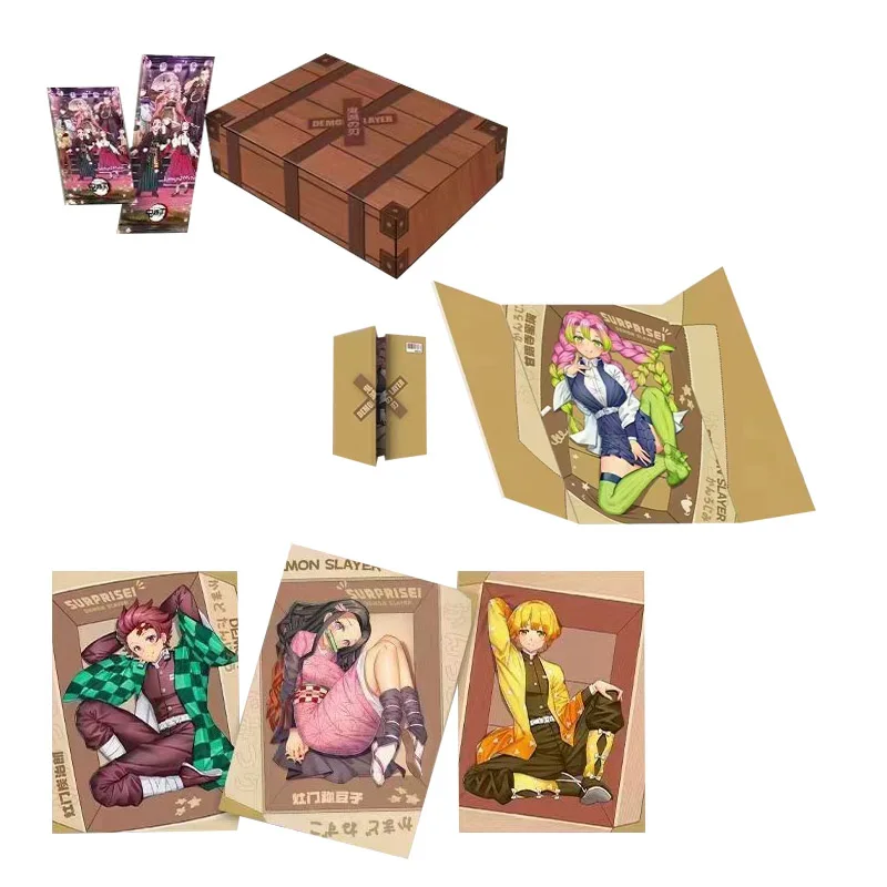 

Demon Slayer Collection Card Booster Box Yami Second Bullet Lovable Anime Girl Toys And Hobbies Game Cards