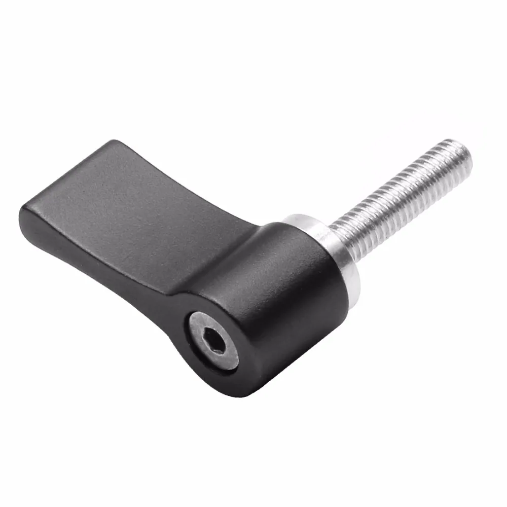 BGNing CNC M4 M5 M6 * 12mm 17mm 20mm Einstellbare Hand Schraube Enge Schloss Schrauben für DSLR Kamera 15mm Schiene Stange Folgen Fokus Teile – Detail 31