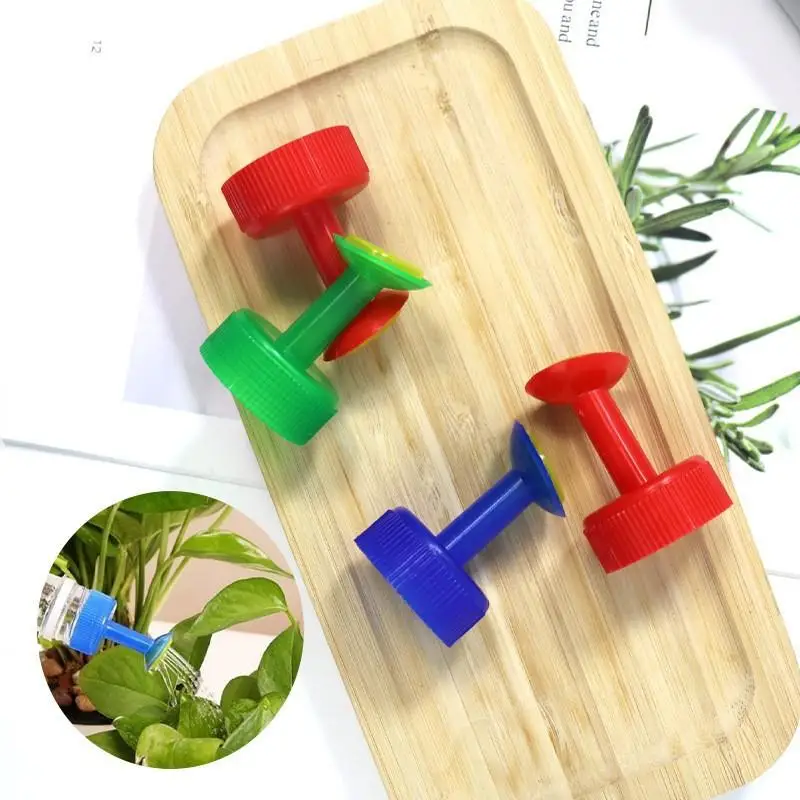 NEW 3pcs Portable Bottle Cap Sprinkler Garden Plant Watering Spout Sprayers Gardening Nozzles Waterers Seedling Irrigation Tools