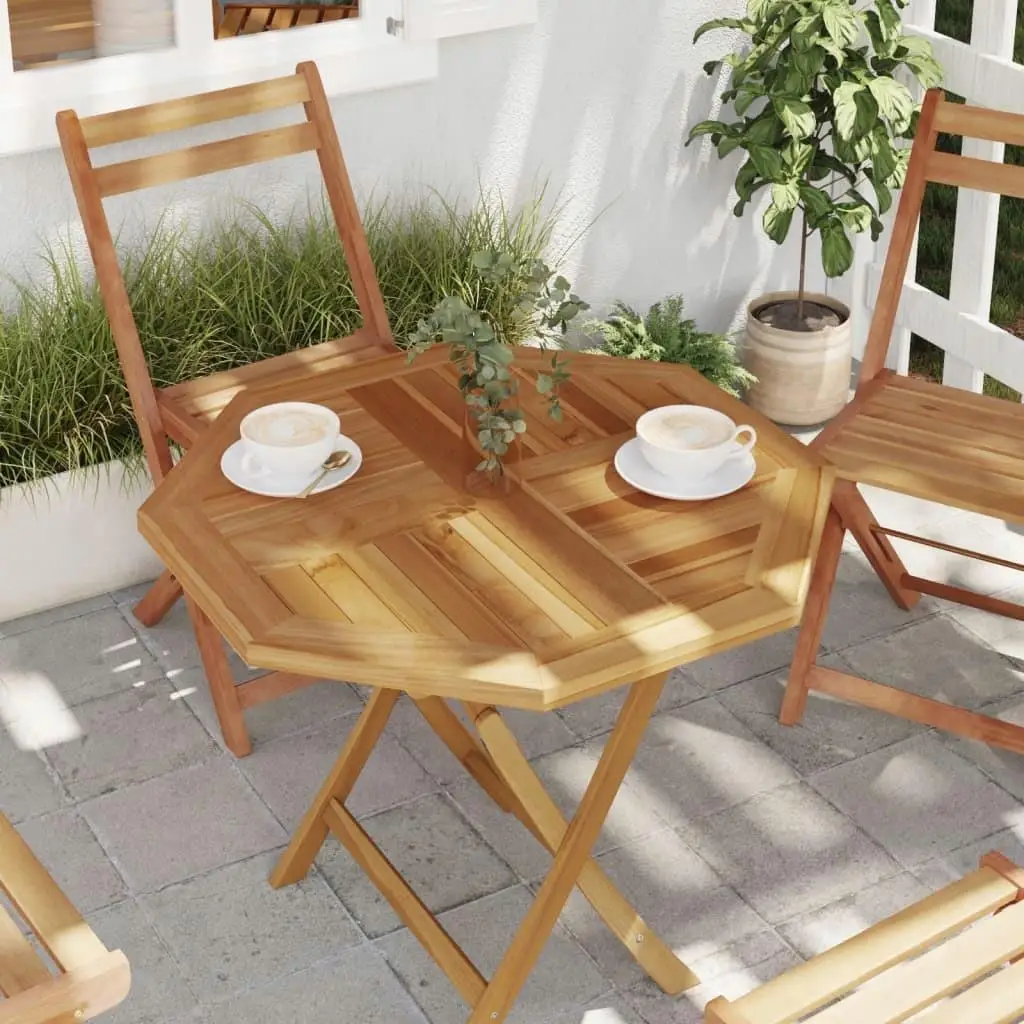 

Natural Solid Teak Wood Table Top 27.6x27.6x1.0 Inch Unfinished Rustic Style Home Decor