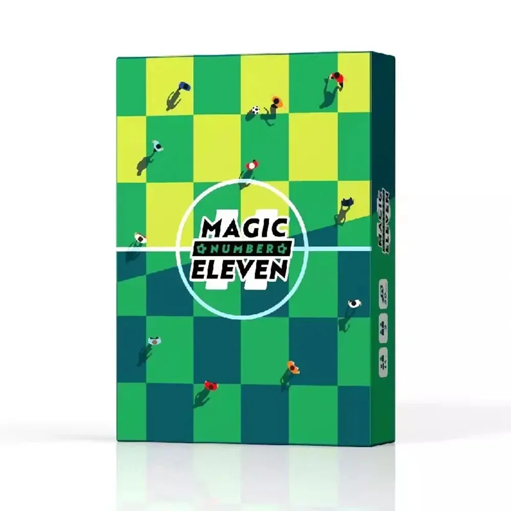 

Magic Number Eleven Board Game 2Players Family/Party Funny Table Game Friends Entertainment Soccer Game（Rules book in Chinese）