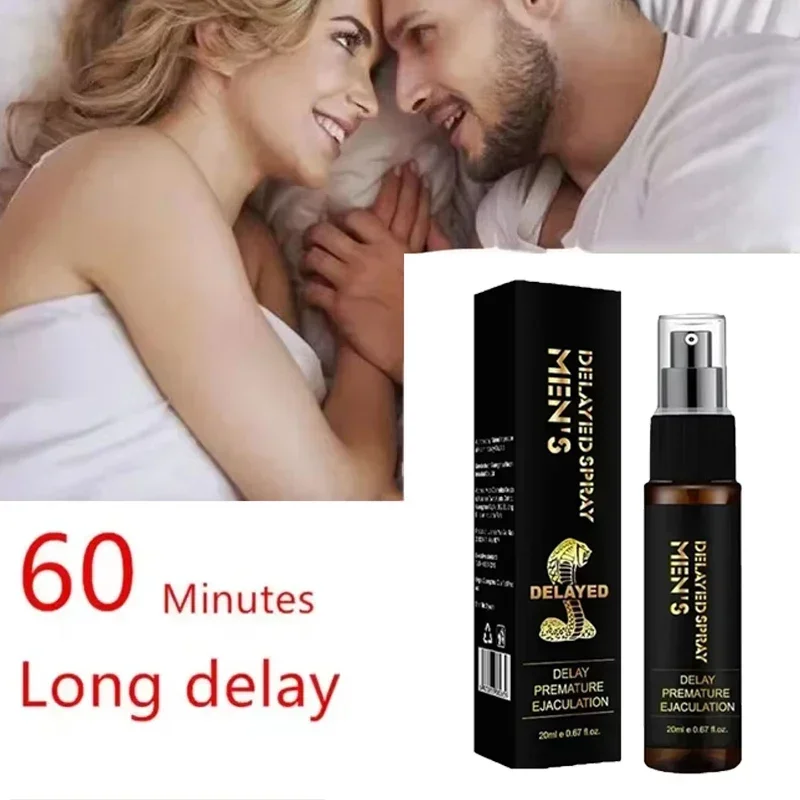 Male strong Sex Delay Spray For Men External Use Anti Premature Ejaculation Lasting Prolong 60 Minutes Products Penis Enlargem👍