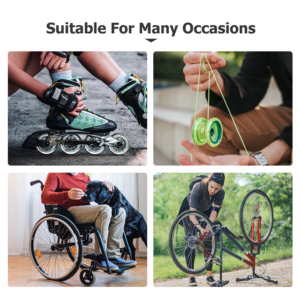 10 шт., подшипник для роликовых коньков из углеродистой стали 623zz, подшипники для роликовых коньков, глубокий канав, бесшумный шарикоподшипник для скейтборда