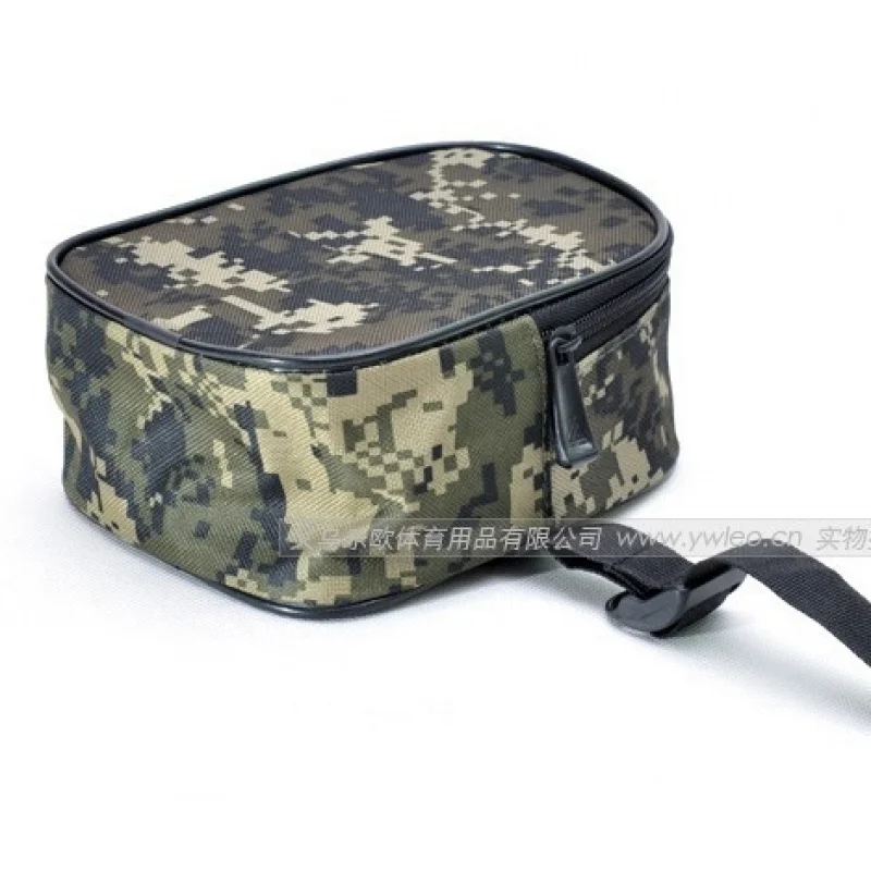 Camouflage fishing gear small bag, lure rod bag, accessory bag, fishing reel bag, outdoor fishing equipment storage bag, multifu view 3