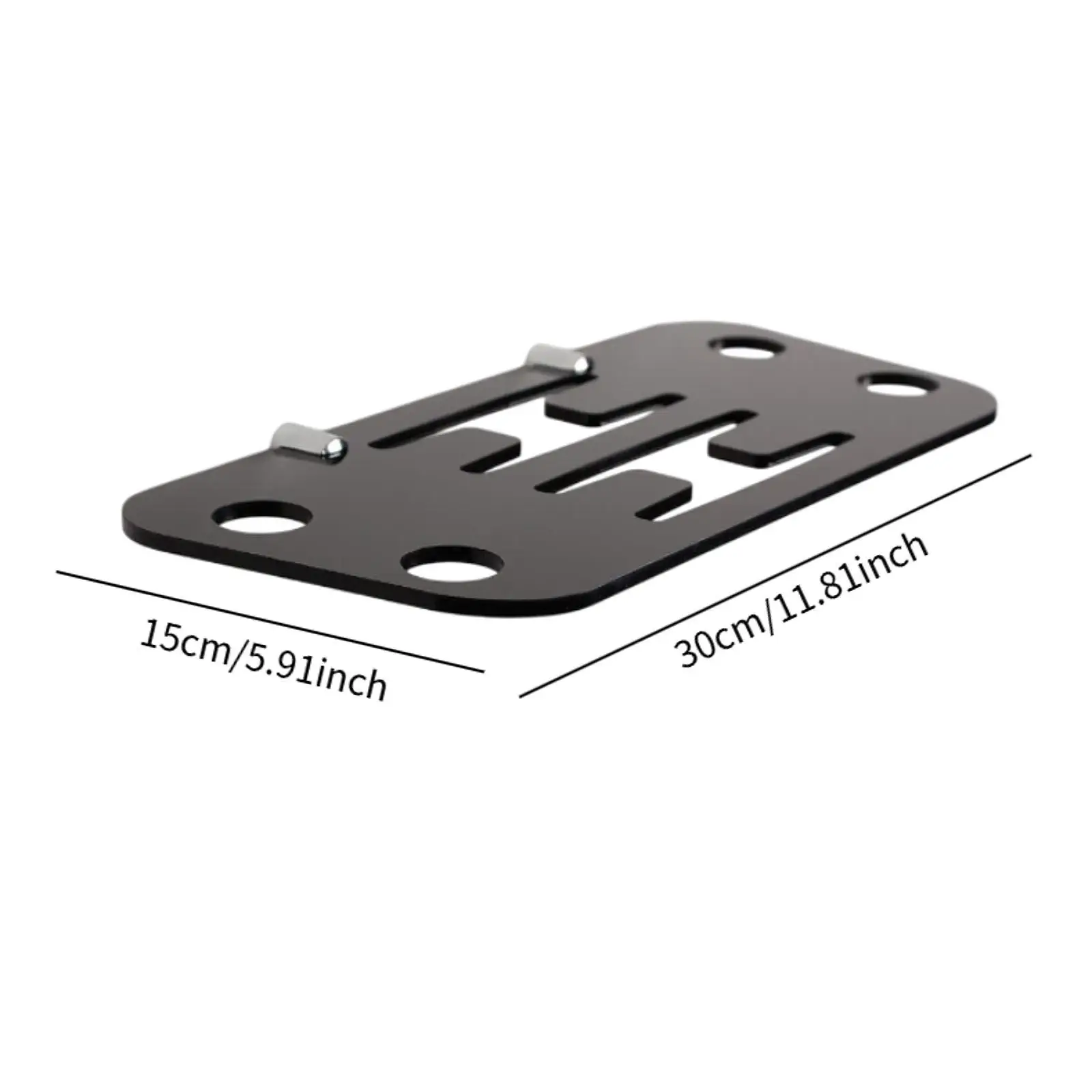 Badminton Racket Wall Display Stand Durable Acrylic Storage Organizer for Badminton Equipment and Game Room