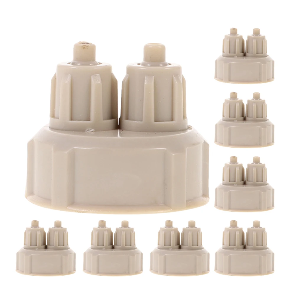 8 pcs Quick Tightening Co2 Bottle Cap High Pressure Resistant Replacement Cover For Diy Aquarium Co2 Systems Multifunctional