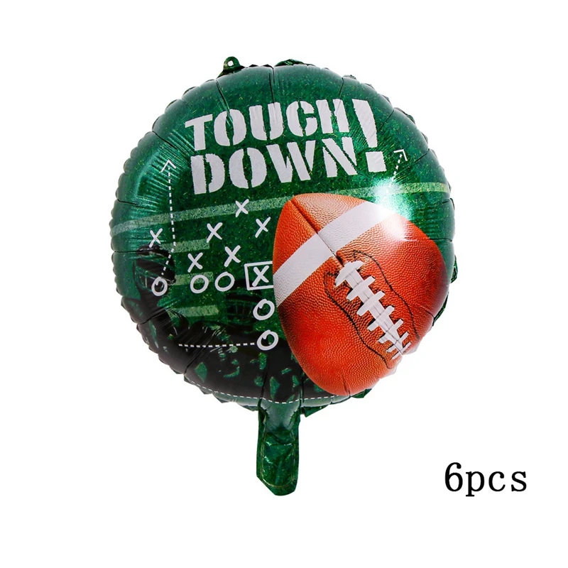 

Foldable And Reusable Lightweight Convenient to Inflate And Hang Football Balloons Decorations for Football Theme Party