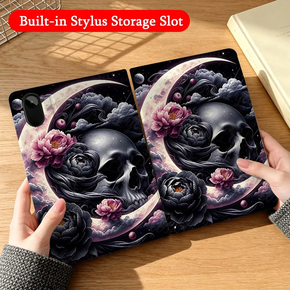 

Dark Skull Art Case For Xiaomi Poco Redmi K Pad 5 6 7 7S 8 Mini SE Pro 11 12.1 12.5 11.2 14 8.8 inch Foldable Tablet