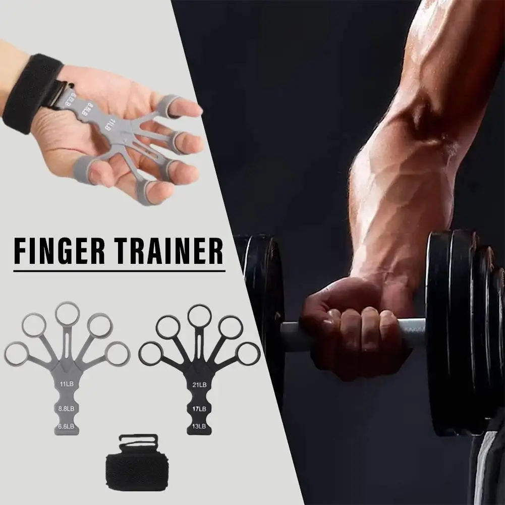 5 dita Silicone Finger Expander Finger Clip Training barella recupero della forza strumento fisico Grip Trainer