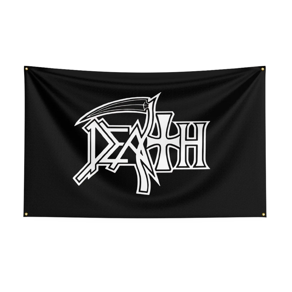 D-death-bands Flag Flags Room Decoration Outdoor Decors Personalized Items Flags For Garage Bedrooms Home Tapestry Flag