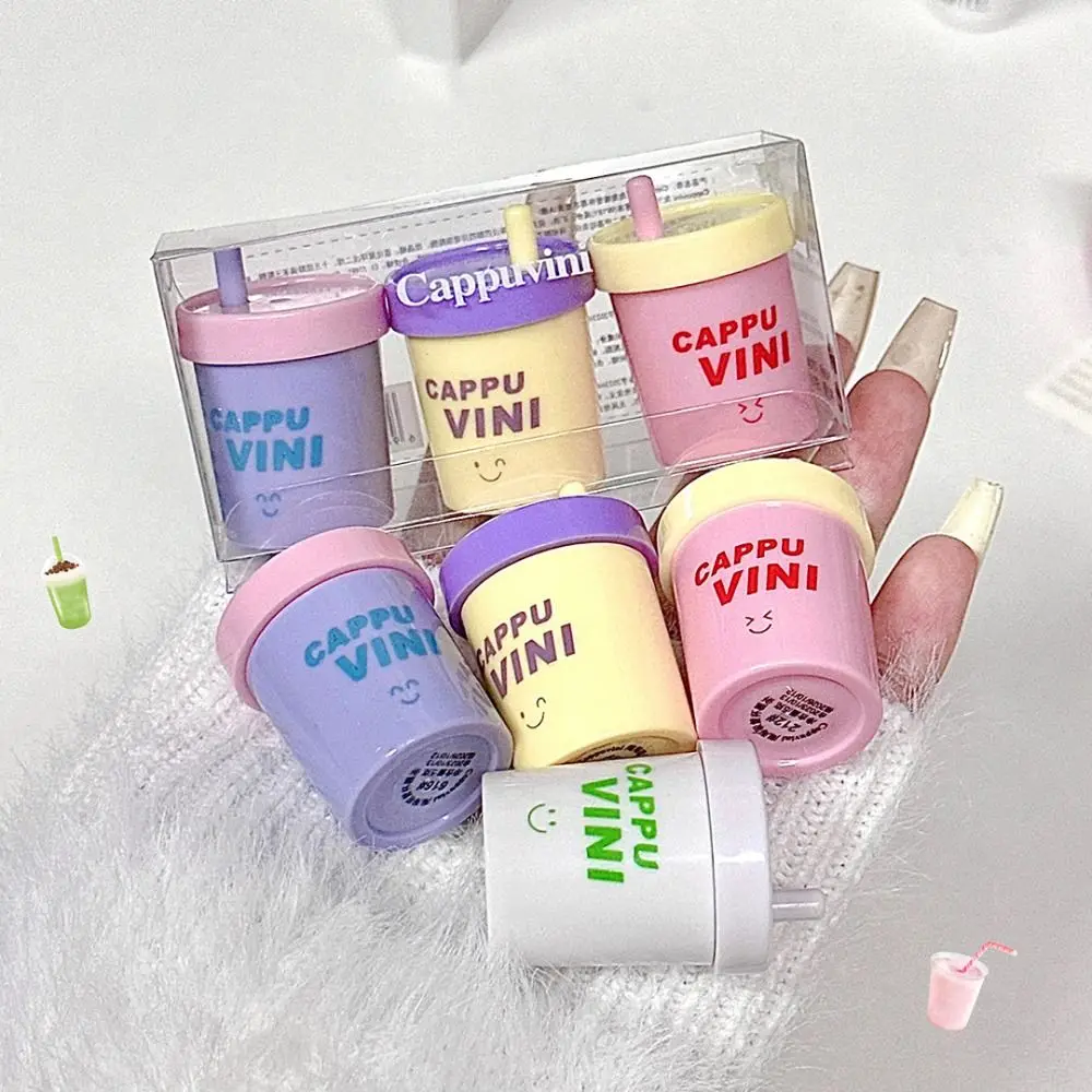 Stain-resistant Straw Cup Lip Gloss Moisturizing Hydrating Mirror Lip Glaze Waterproof Non-stick Cup Liquid Lipstick Women