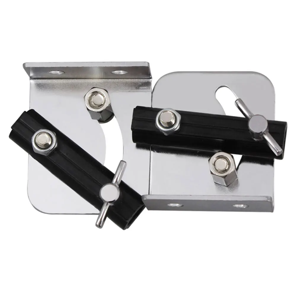 

2pcs Metal Drum Strap Screw Durable Fixing Bracket Adjustable Belt Buckle For Snare Drum Clip Prevent Sliding Easy Install Space