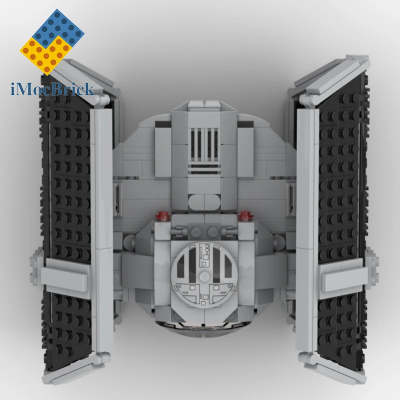 Star Movie Spacvier Bricks Set, Mocs, Imperia TIE Advanced TIE, AD Starjean Analyste, Model un.com, Idng décennie ks, Fighter Toys, 569 Pcs