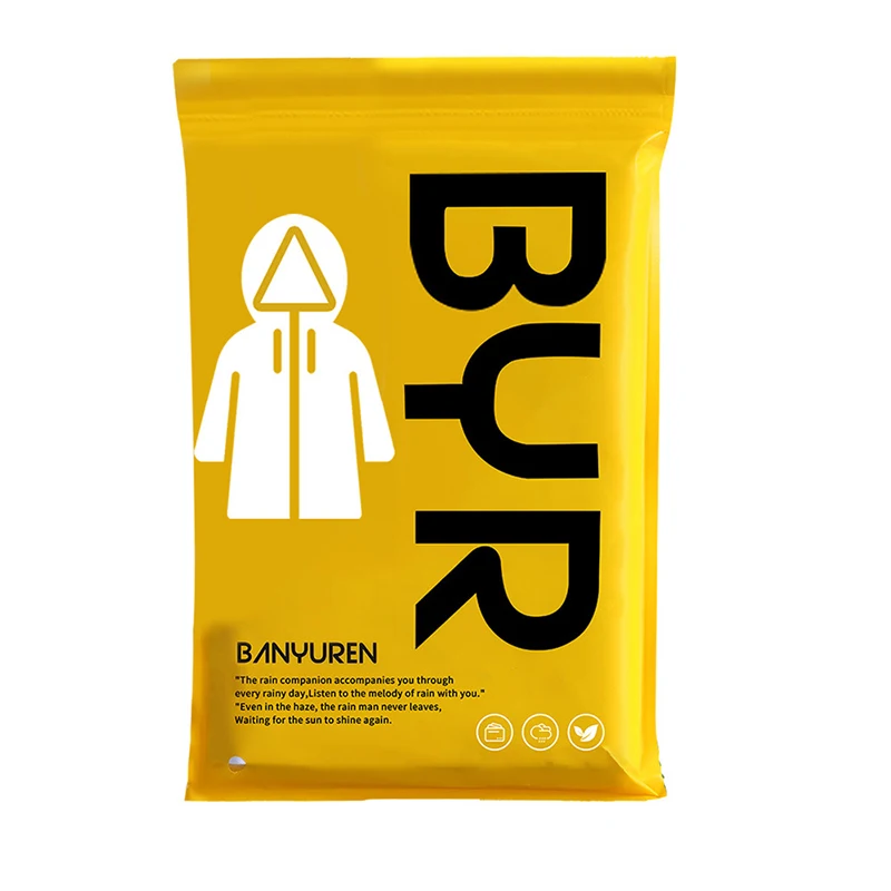 المشي لمسافات طويلة في الهواء الطلق السفر المحمولة سميكة طويلة بذلة معطف واق من المطر غير المتاح الكبار معطف واق من المطر إيفا مقاومة للاهتراء التخييم #5