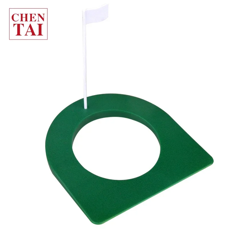 Golf Indoor Putter Putter Tray Hole With Flag Green Hole Cup Tray New Model