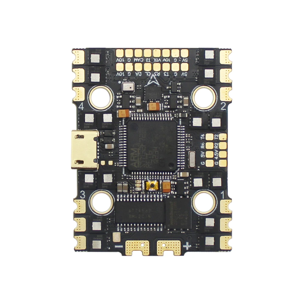 

BLHeli_32 AIO Flight Controller FPV FC,40A/50A,4in1 ESC 2-6S,With Double BEC,20x20MM Hole,For RC FPV Racing Drone