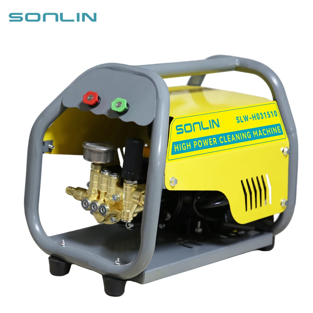 SONLIN 2.5KW 150Bar 10L Portable Electric Pressure Washer Cold Water Cleaning Machine High Pressure Water Jet Cleaner